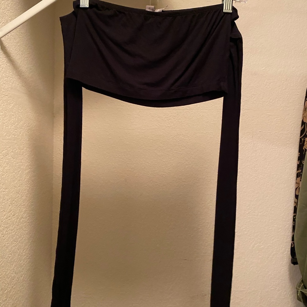 Crop/Bandeau Top with Ties